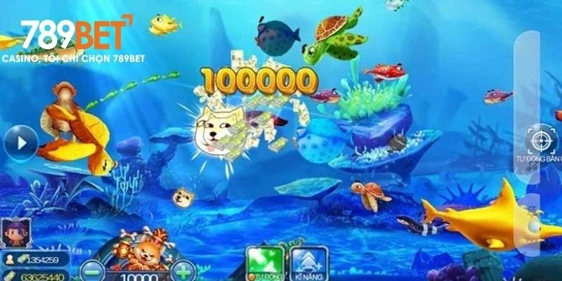 Những vũ khí nổi bật trong bắn cá 789bet